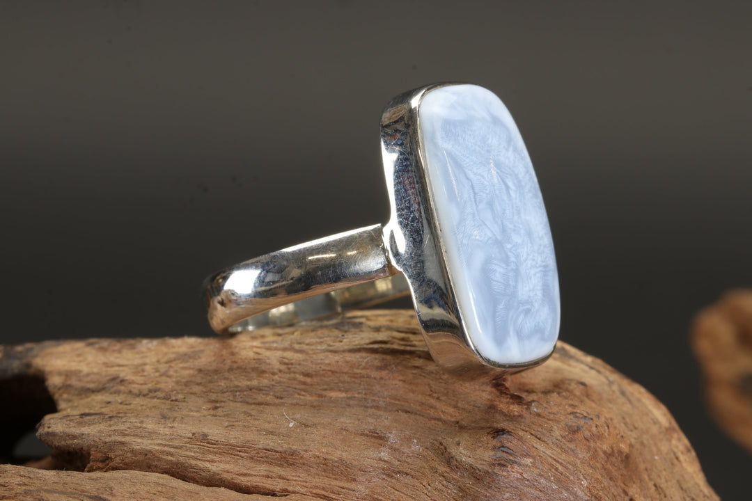 Owyhee Blue Opal Ring Size 7