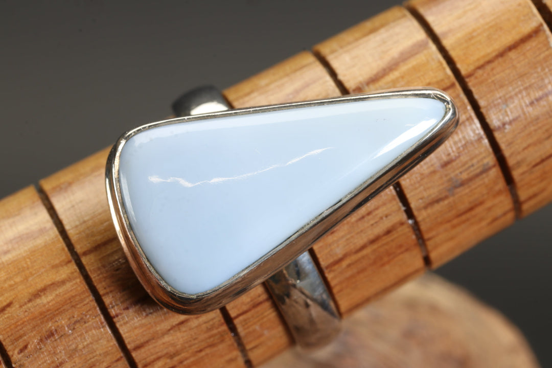 Owyhee Blue Opal Ring Size 8