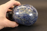 Sodalite Skull Carving TD3986