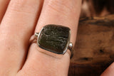 Moldavite Ring Size 7.5 TD741