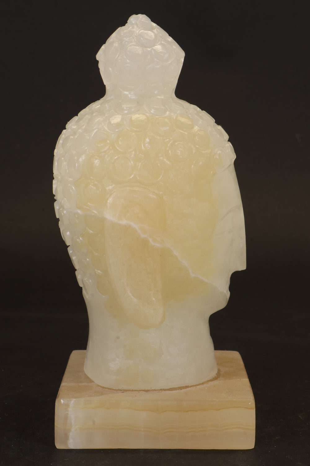 Onyx Buddha Head Lamp TD784