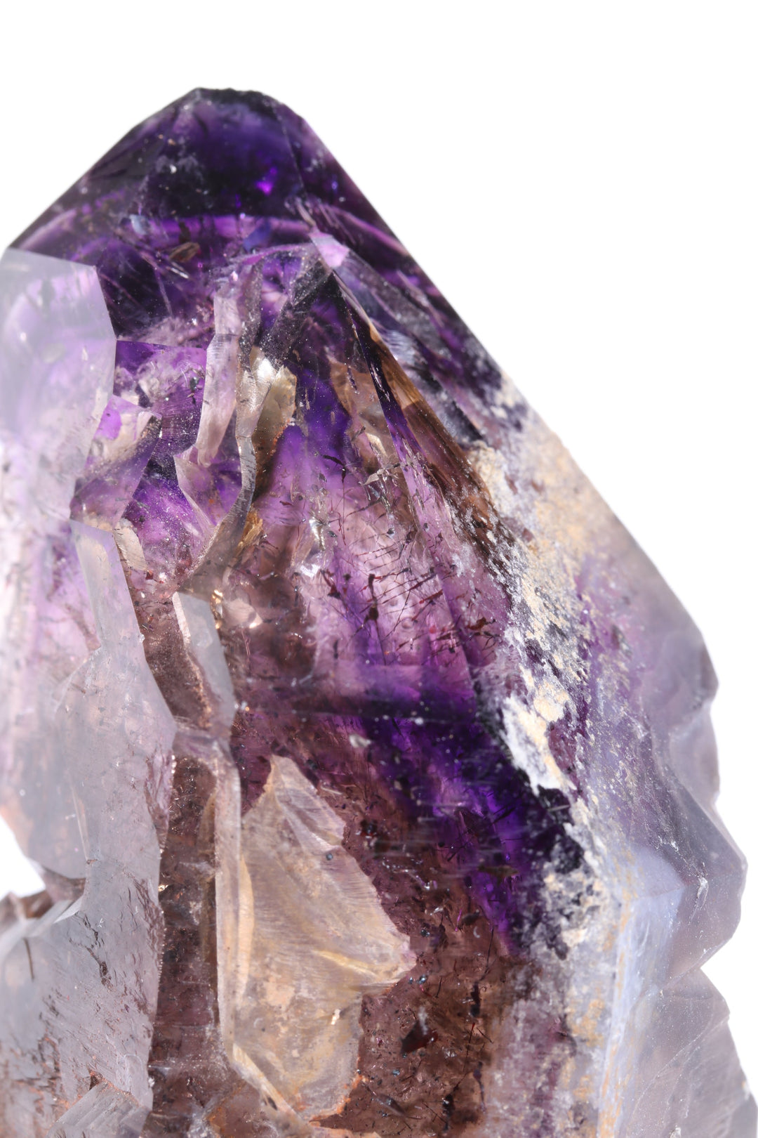 4" Shangaan Amethyst Scepter with Moving Enhydro TU133