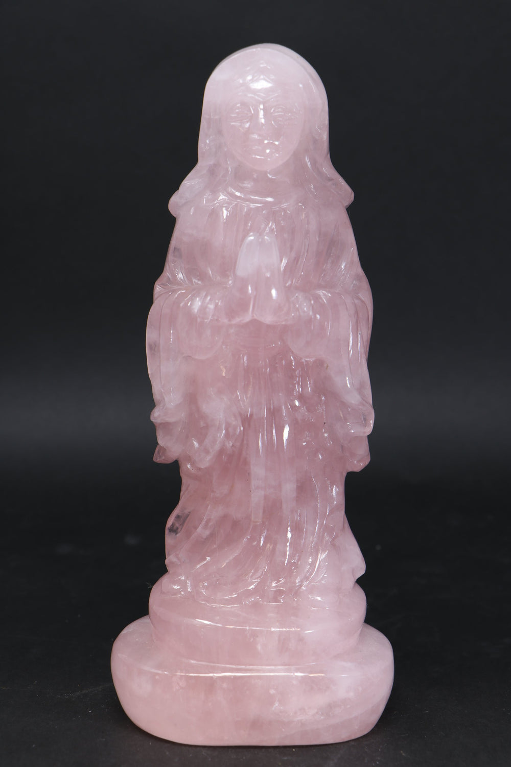 Rose Quartz Mother Mary Statue TU1606