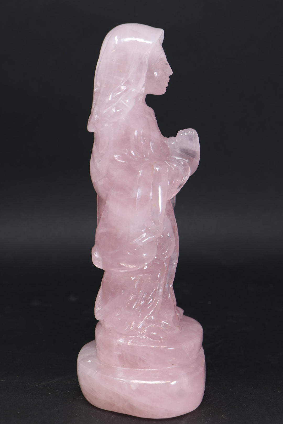 Rose Quartz Mother Mary Statue TU1606
