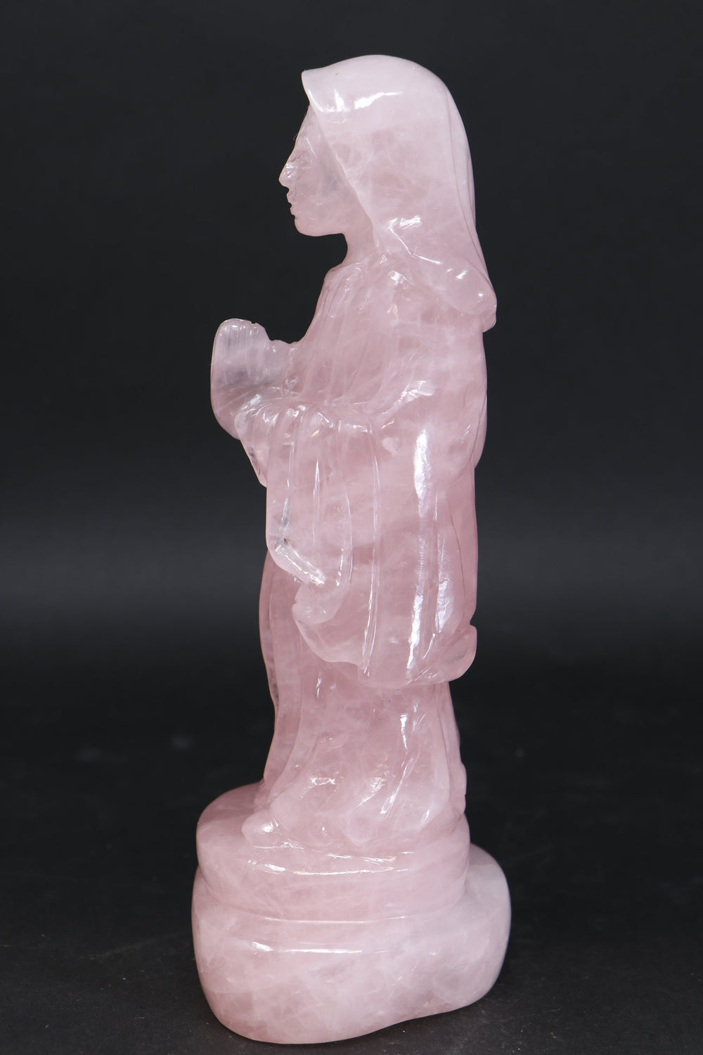 Rose Quartz Mother Mary Statue TU1606