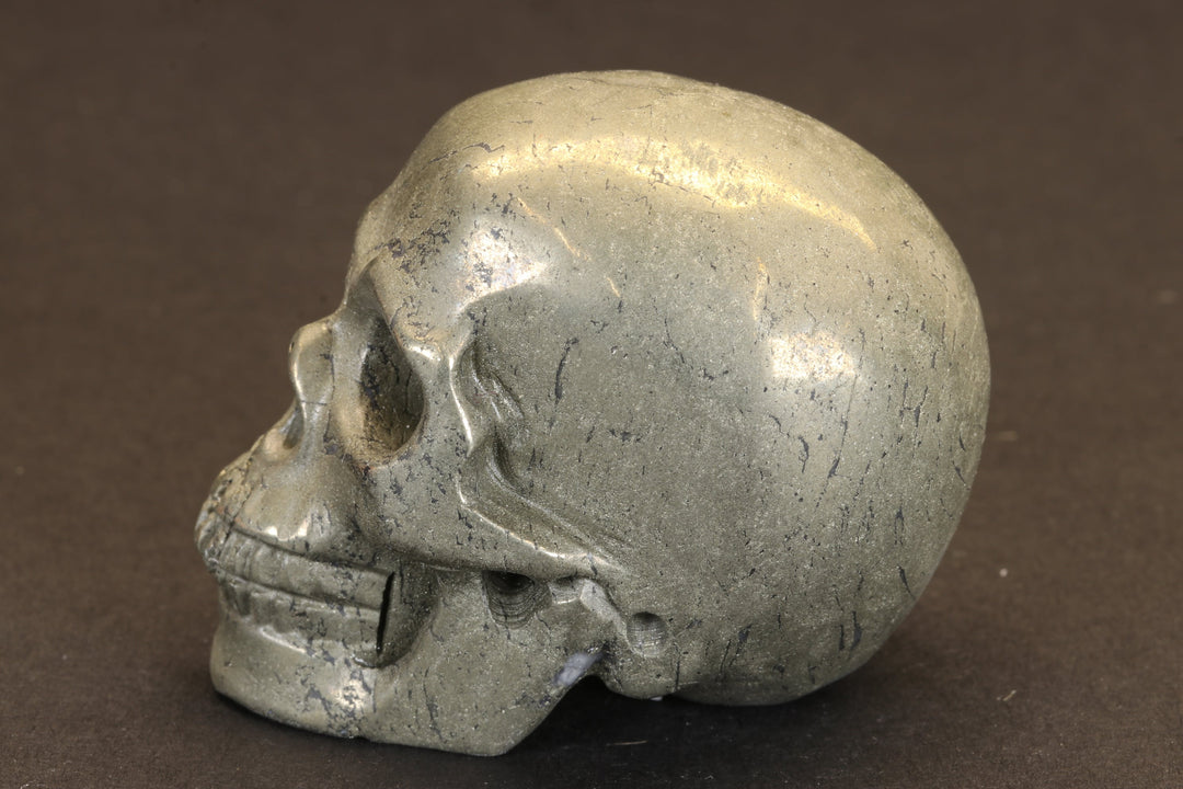 Pyrite Skull TU2682