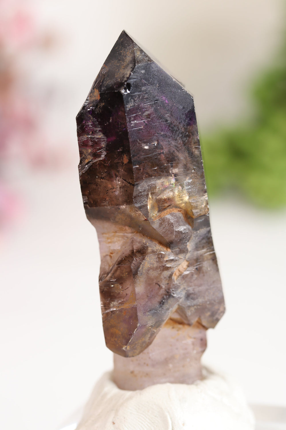 Shangaan Amethyst Sceptor with Moving Enhydro TU2957