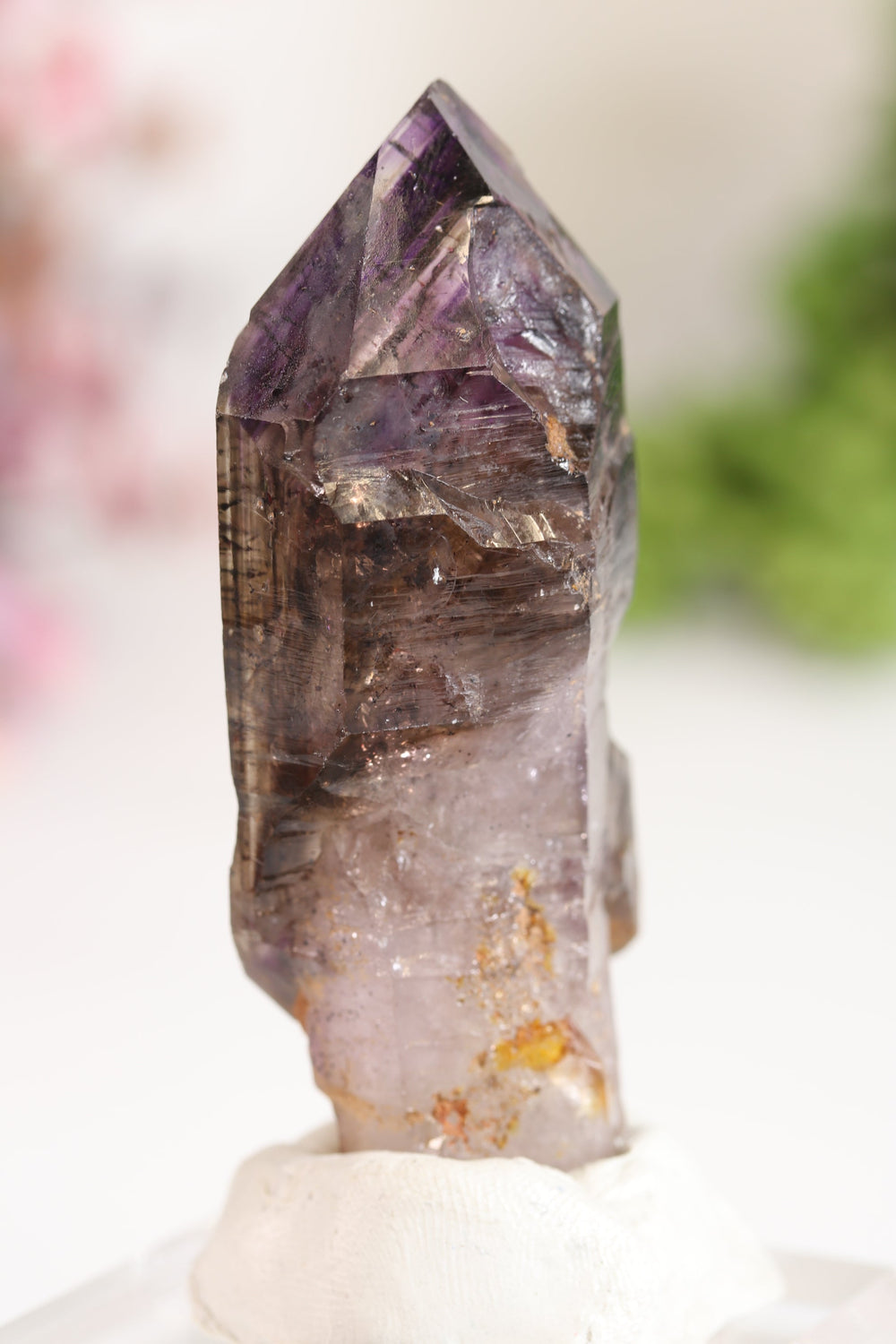 Shangaan Amethyst Sceptor with Moving Enhydro TU2957