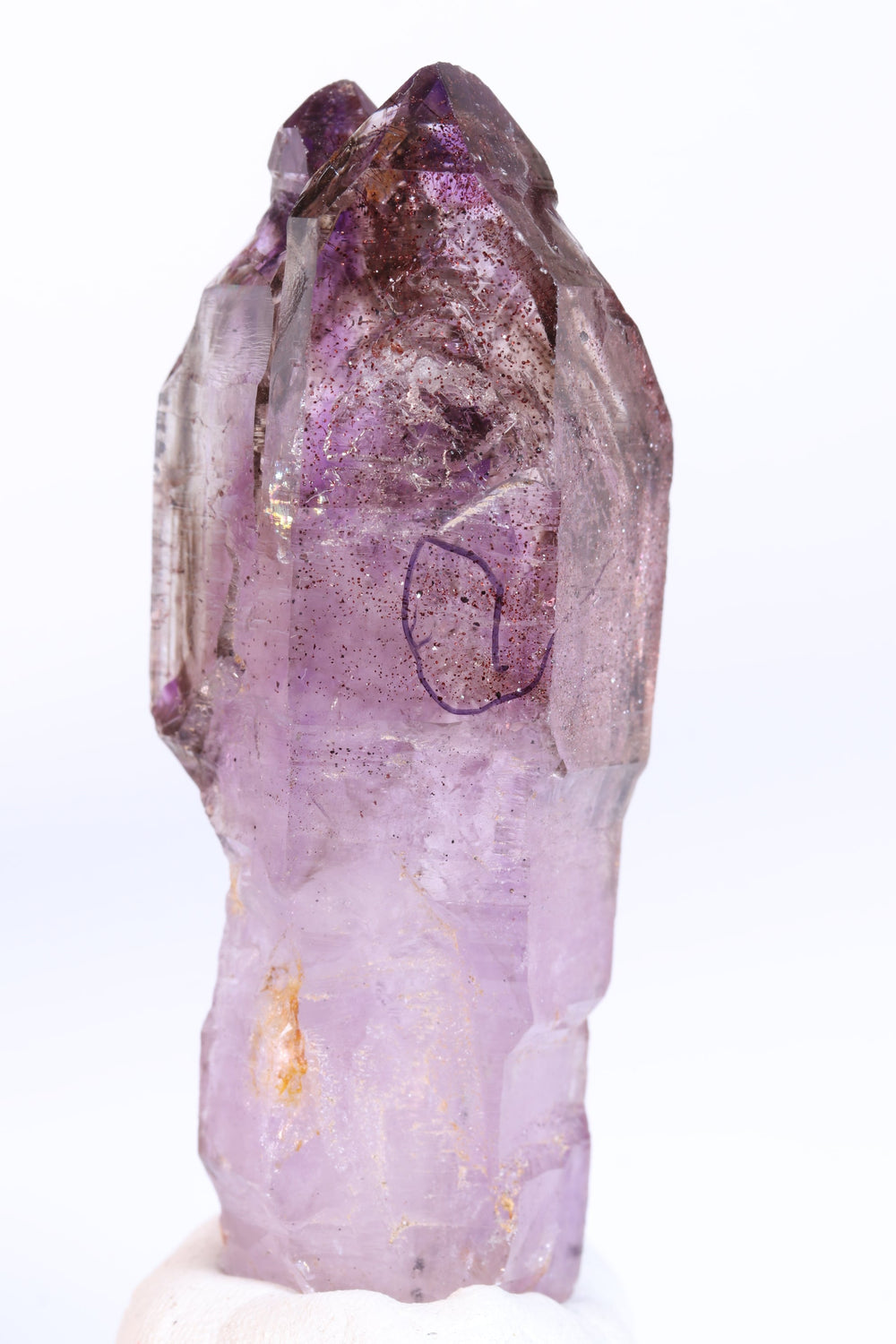 2.75" Shangaan Amethyst Scepter with 2 Enhydros TU2960