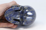 Sodalite Skull Carving TU3017