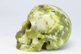 5" Serpentine Crystal Skull TU306