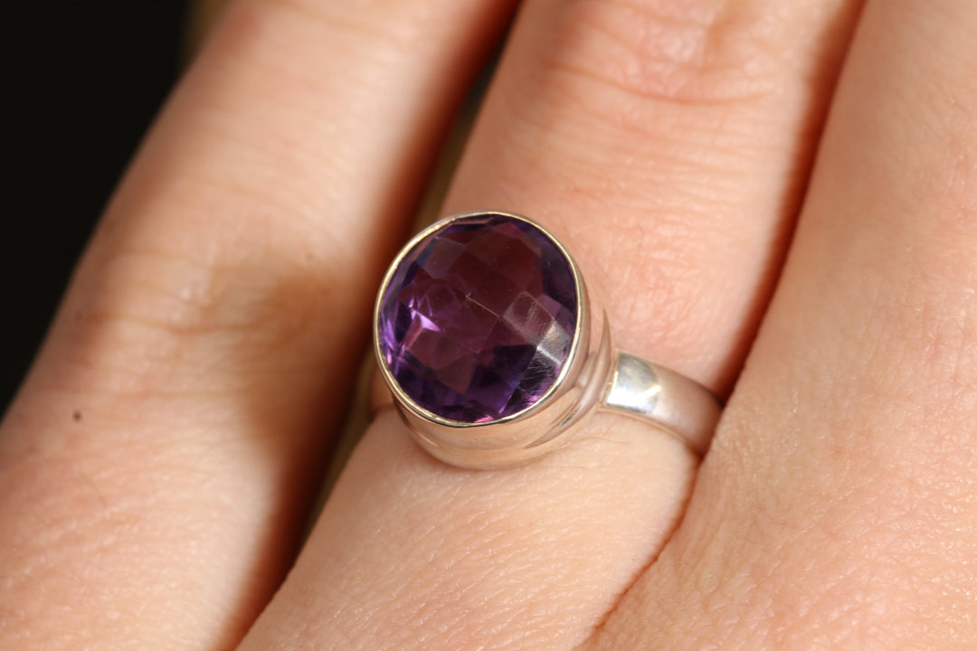 Amethyst Ring Size 5 DS1955