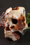 Quartz Cluster Skull Carving TU3789