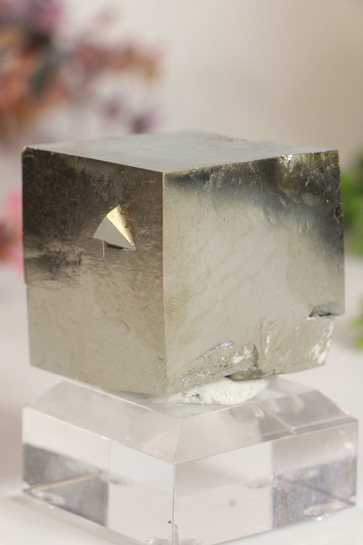 Spanish Pyrite Cube TU411