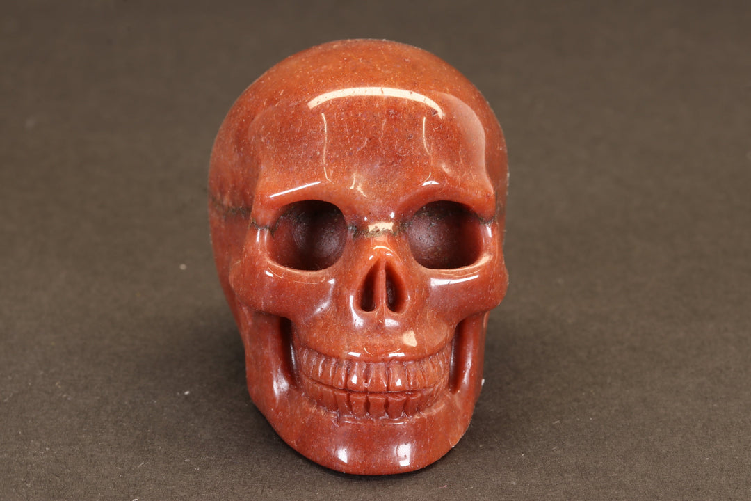 Red Jasper Skull TU719
