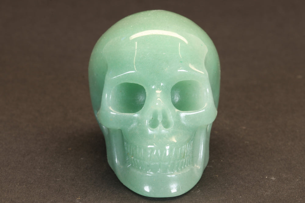Green Aventurine Skull TU723