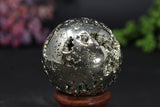 2.1" Peruvian Pyrite Sphere TV196