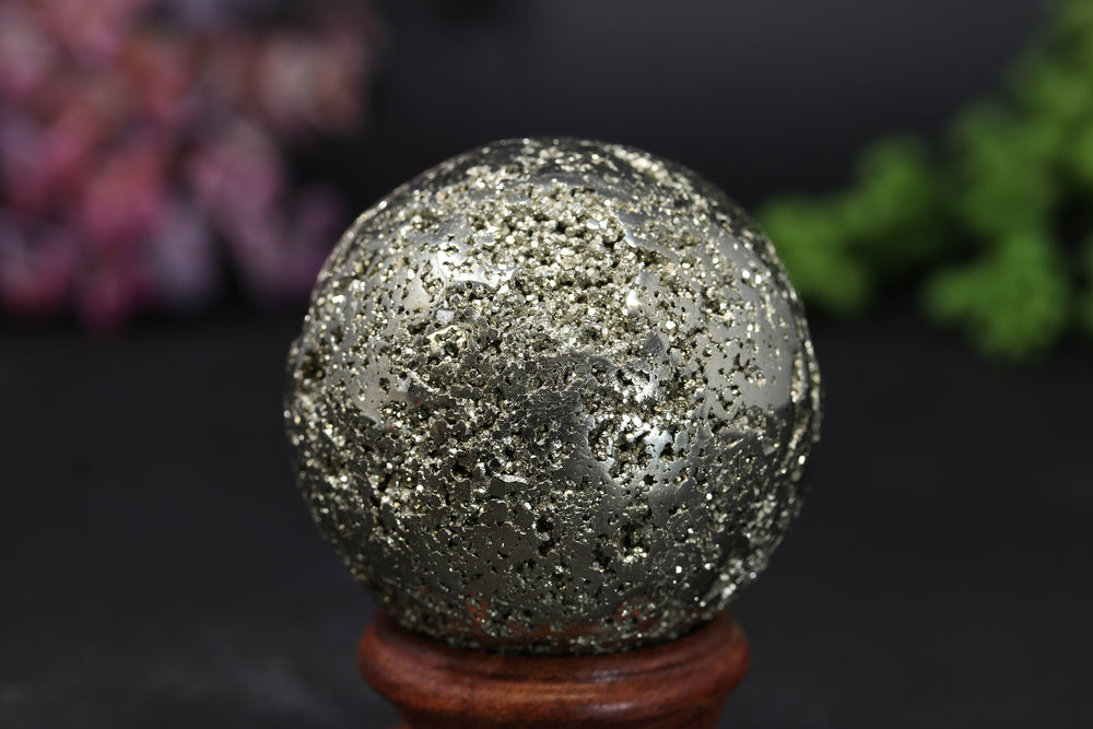 2" Peruvian Pyrite Sphere TV197