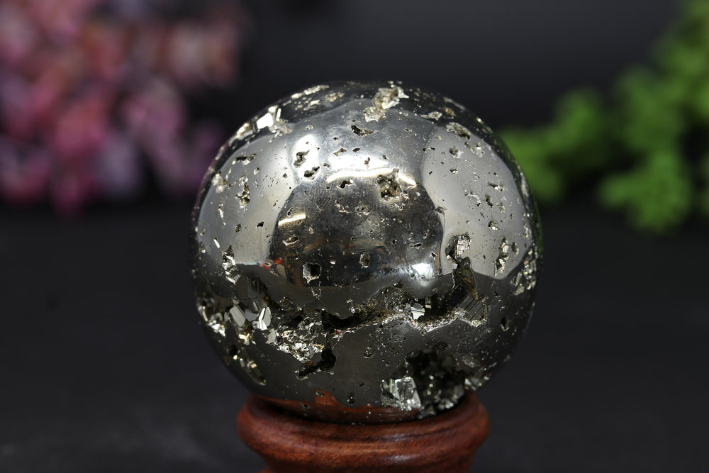 2" Peruvian Pyrite Sphere TV201