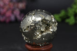 2" Peruvian Pyrite Sphere TV208
