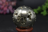 2" Peruvian Pyrite Sphere TV208