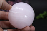 2.4" Mangano Calcite Sphere TV24