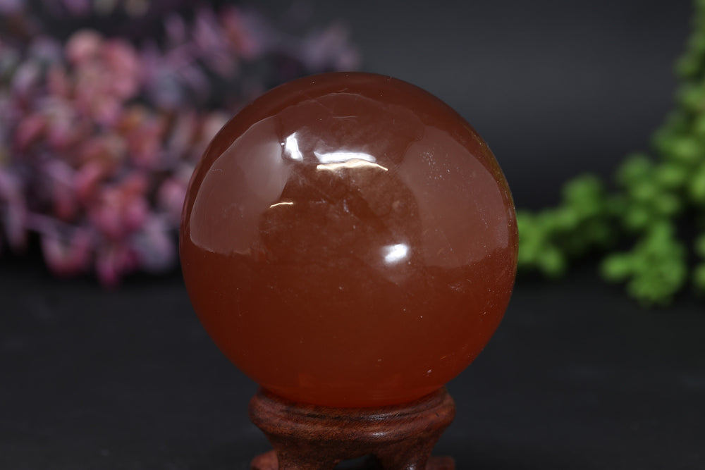 2.5" Pakistan Honey Calcite Sphere TV27