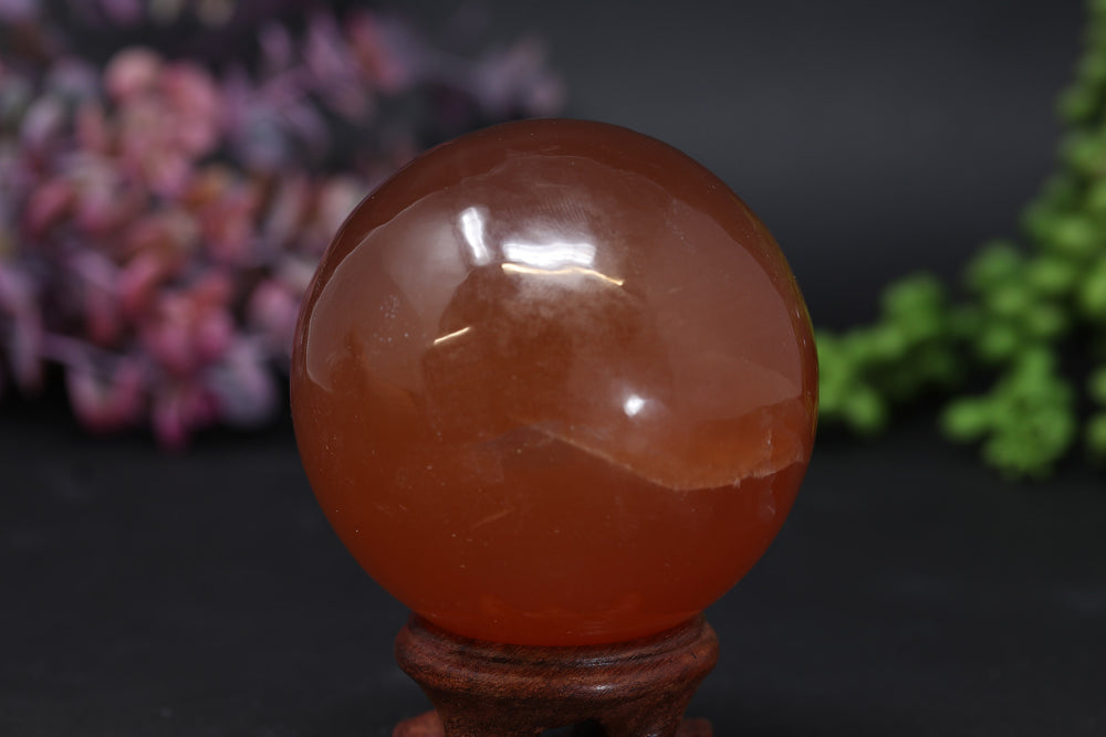 2.5" Pakistan Honey Calcite Sphere TV27