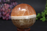 2.75" Pakistan Honey Calcite Sphere TV52