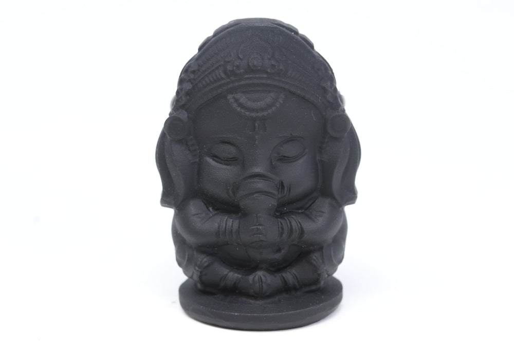 Obsidian Baby Ganesha