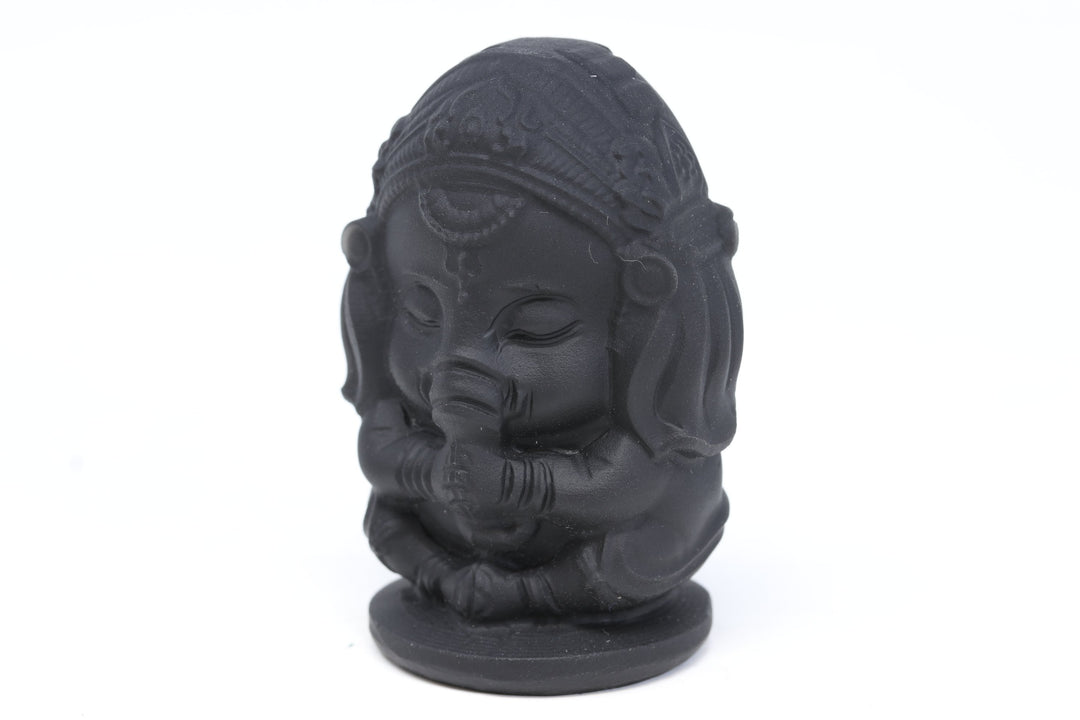 Obsidian Baby Ganesha