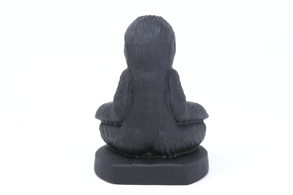 Obsidian Meditating Sloth